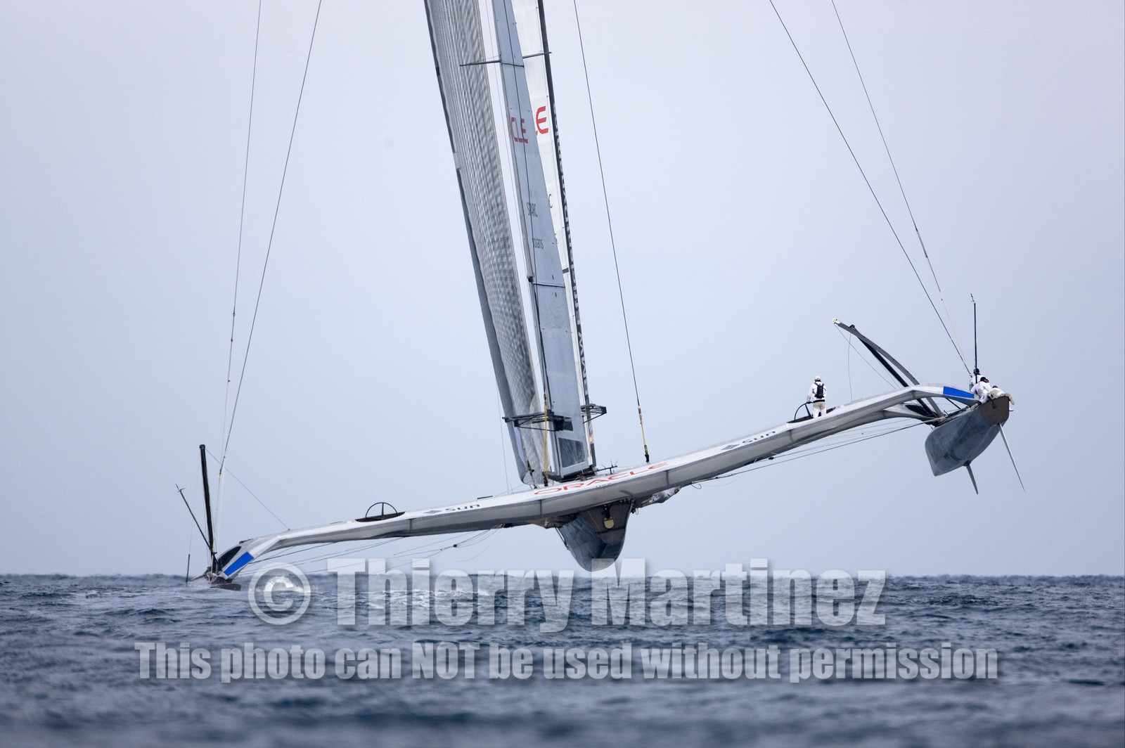 33rd  AMERICA'S CUP Valencia Spain, February 2010 - Defender:  ALINGHI (ALINGHI 5) vs Challenger : BMW Oracle Racing (USA 17)