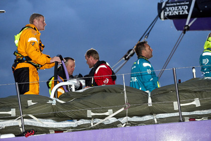 team AkzoNobel  in Volvo Ocean Race 2017-18.