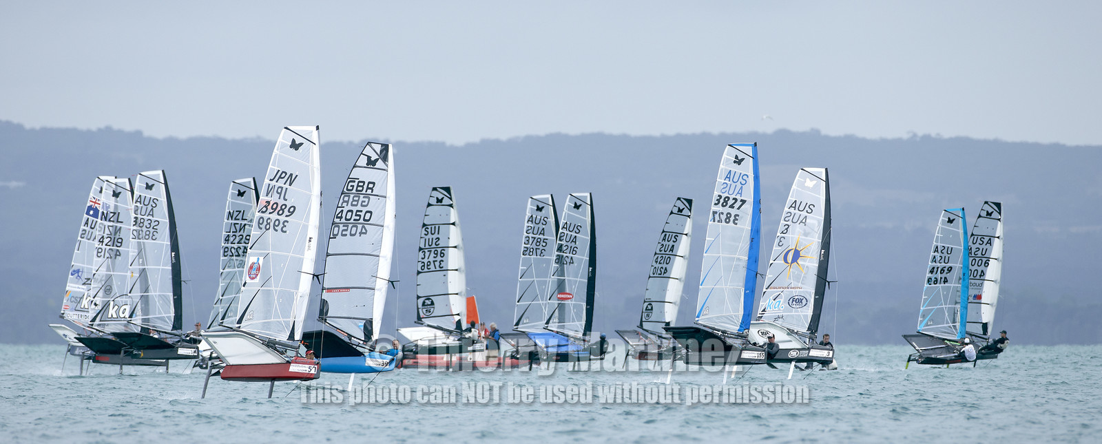 2015 McDougall + McConaghy Moth Worlds. Sorrento - VIC AUSTRALIA  . 6 16 January 2015. Organize by Sorrento Sailing Couta Boat Club.