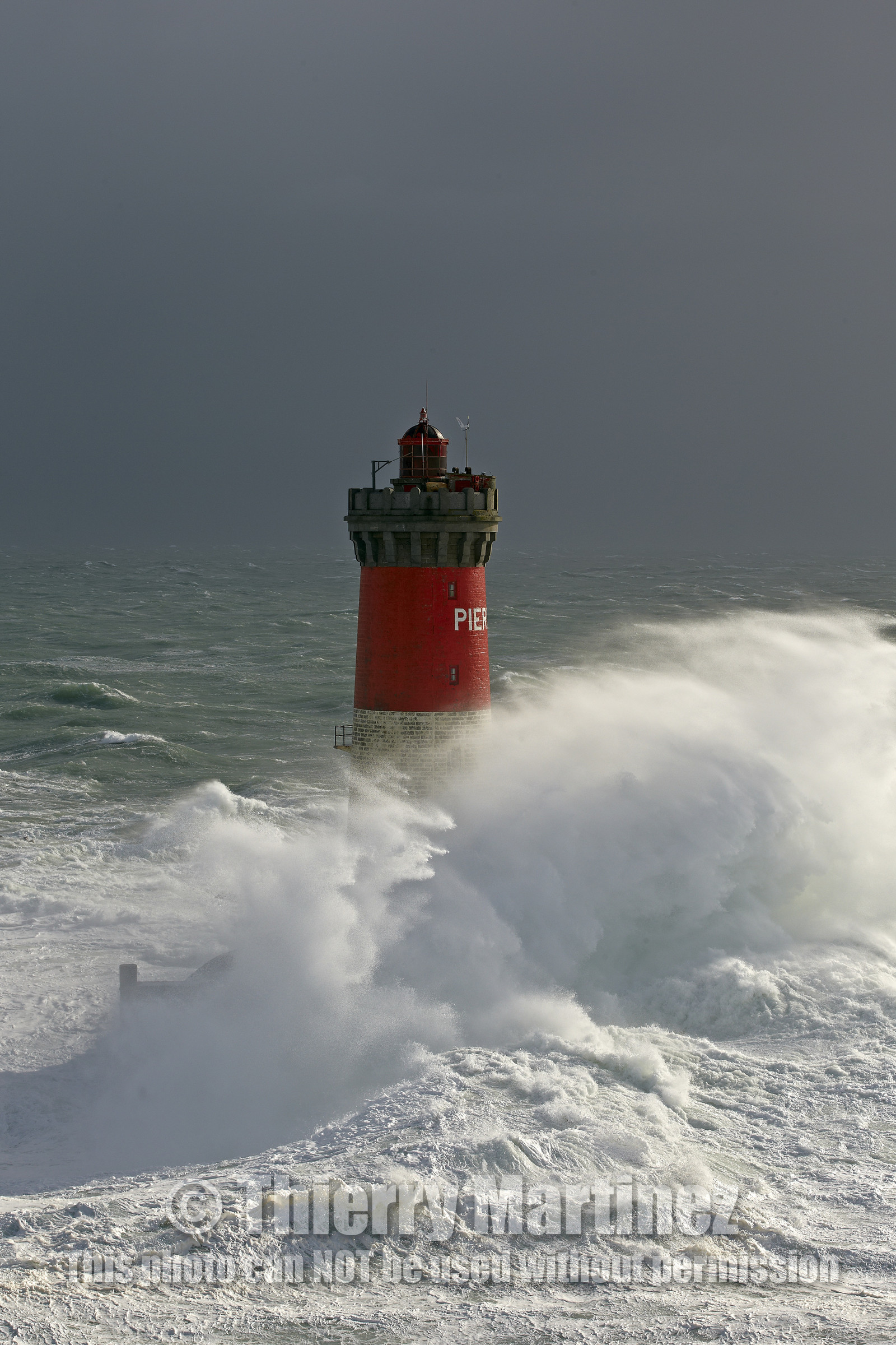 Tempête Ruth pointe Bretagne. 8 Fevrier 2014