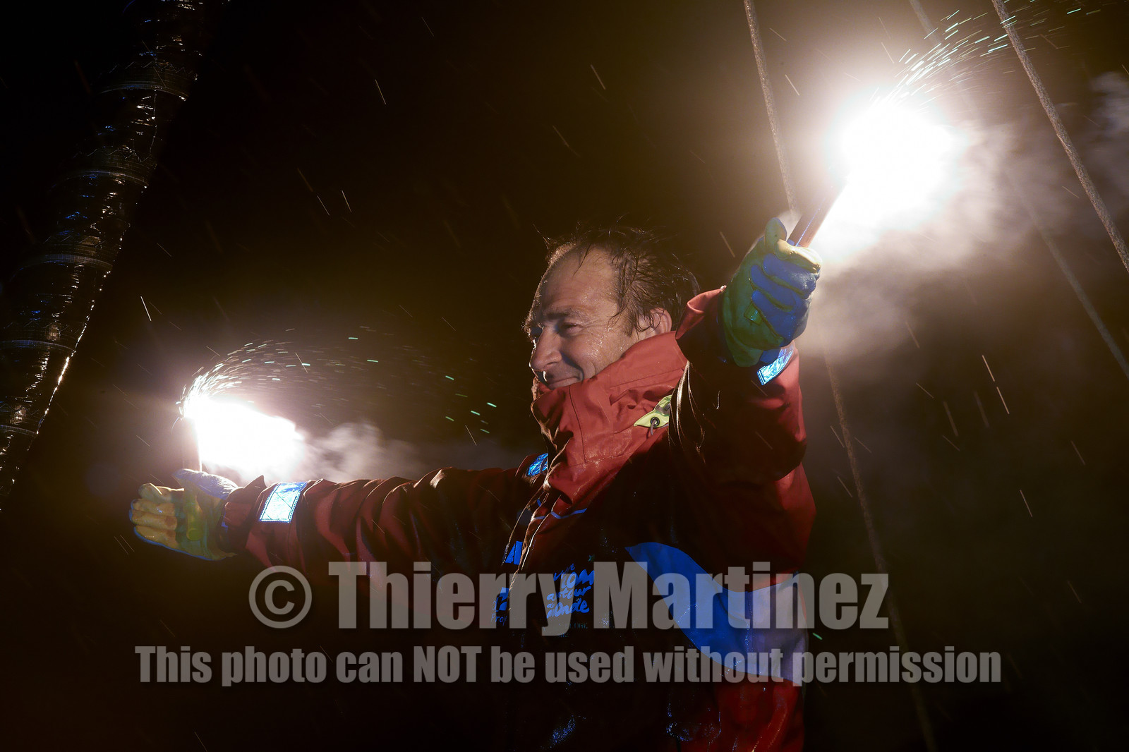 2012 13 VENDEE GLOBE.Bertrand de Broc (FRA) VNAM, aver EDM Projets