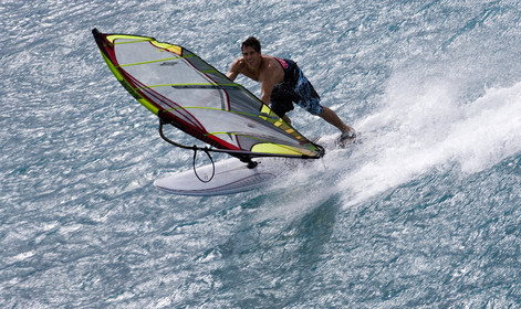 Ho'okipa beach HAWAII - USA . Jan 2007.