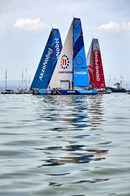 team AkzoNobel  in Volvo Ocean Race 2017-18.