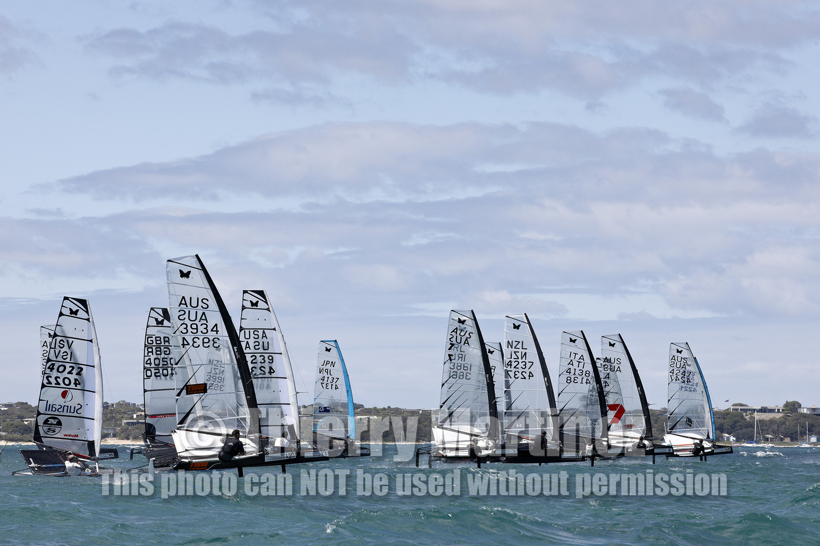 2015 McDougall + McConaghy Moth Worlds. Sorrento - VIC AUSTRALIA  . 6 16 January 2015. Organize by Sorrento Sailing Couta Boat Club.