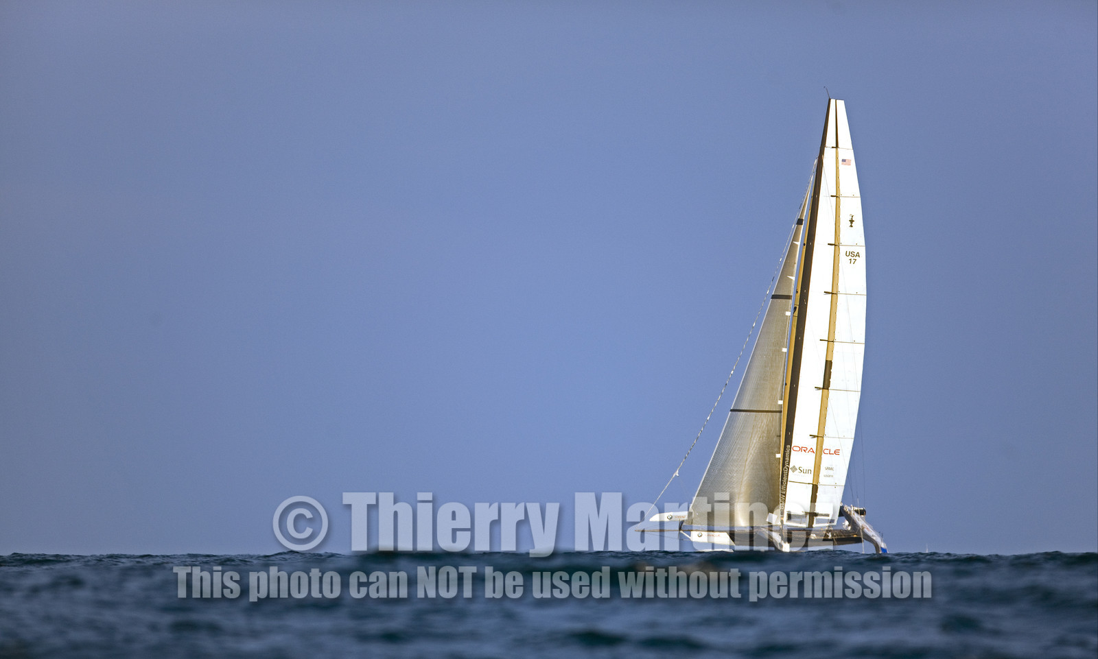 33rd  AMERICA'S CUP Valencia Spain, February 2010 - Defender:  ALINGHI (ALINGHI 5) vs Challenger : BMW Oracle Racing (USA 17)