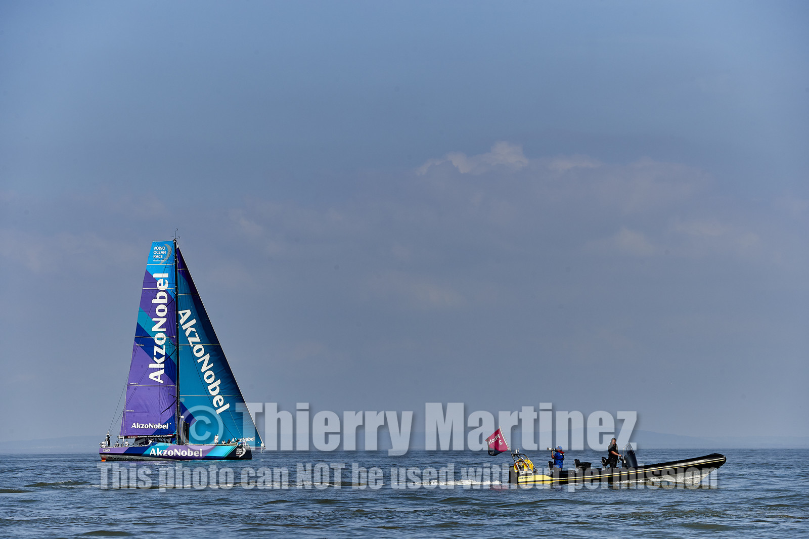 team AkzoNobel  in Volvo Ocean Race 2017-18.