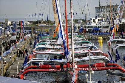ROUTE DU RHUM Start in St Malo.Oct  2006