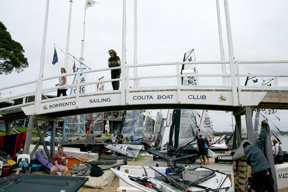 2015 McDougall + McConaghy Moth Worlds. Sorrento - VIC AUSTRALIA  . 6 16 January 2015. Organize by Sorrento Sailing Couta Boat Club.