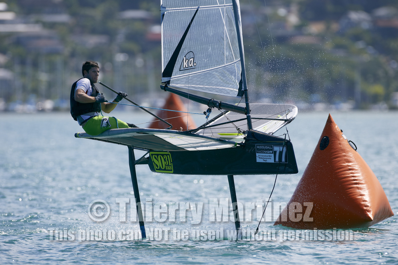 2013 US National International Moth - Kaneohe Bay - Hawaii -USA . 10-11 October 2013