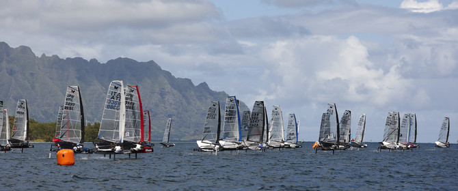 2013 McDOUGALL+McCONAGHY Moth Worlds - Kaneohe Bay - Hawaii -USA . October 2013