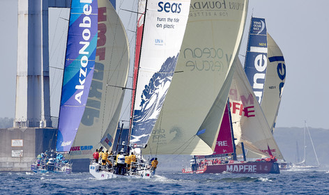 team AkzoNobel  in Volvo Ocean Race 2017-18.