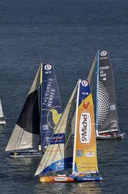 Départ Transat Jacques Vabre 2015.