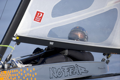 Ice Boats in Stockholm Archipelago - March 2005.