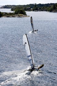 ©ThMartinez. NAGU, Finland, 28 JUNE 2006..Archipelago Raid 2006 (26-30 June 2006) Day 3-  .