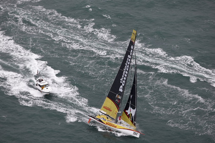 VENDEE GLOBE 2012 13 , Start  10 Nov 2012.
