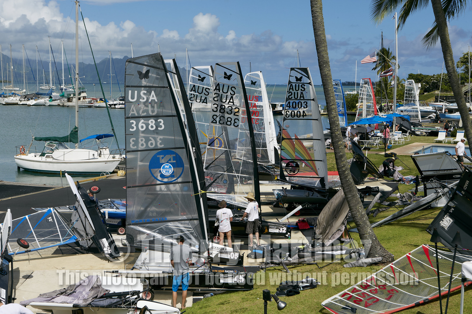 2013 US National International Moth - Kaneohe Bay - Hawaii -USA . 10-11 October 2013