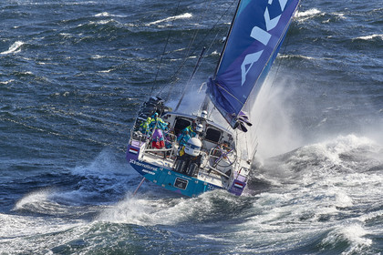 team AkzoNobel  in Volvo Ocean Race 2017-18.