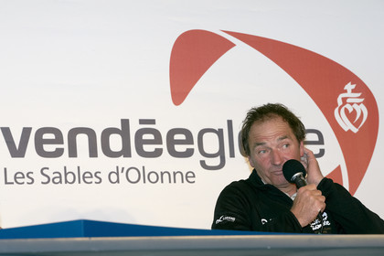 2012 13 VENDEE GLOBE.Bertrand de Broc (FRA) VNAM, aver EDM Projets