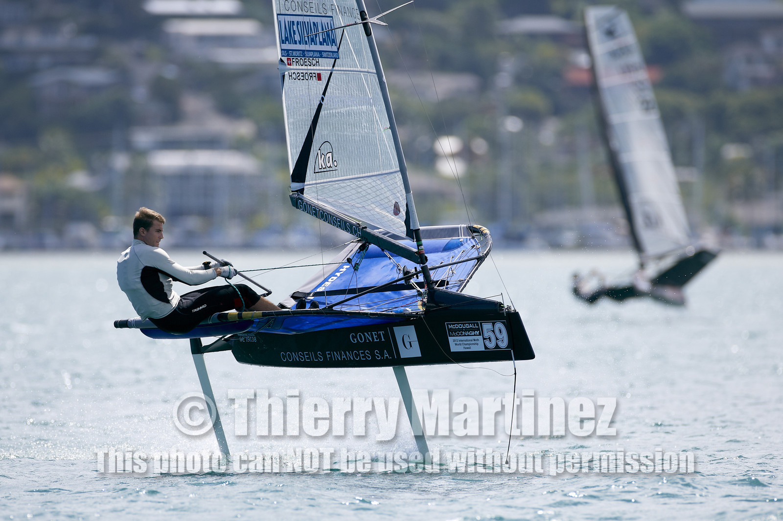 2013 US National International Moth - Kaneohe Bay - Hawaii -USA . 10-11 October 2013