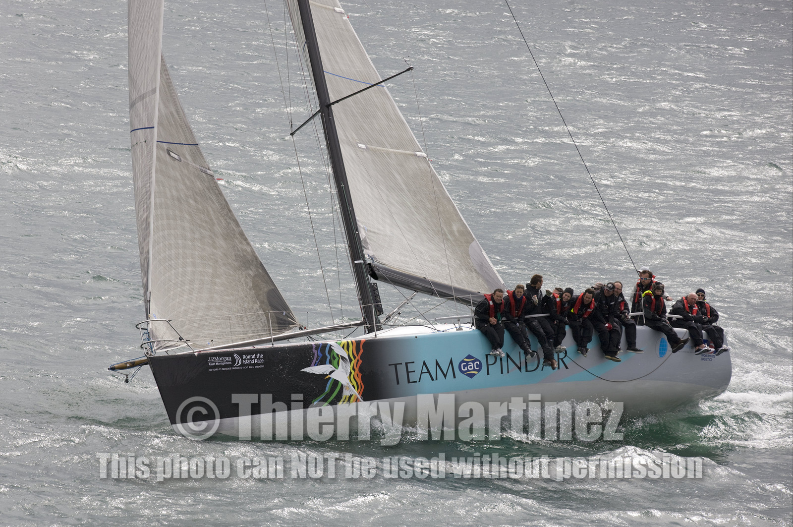 JP Morgan Asset Management Round The Island Race. 80th Anniversary race.