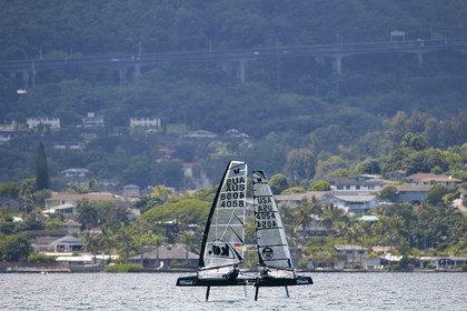 2013 McDOUGALL+McCONAGHY Moth Worlds - Kaneohe Bay - Hawaii -USA . October 2013
