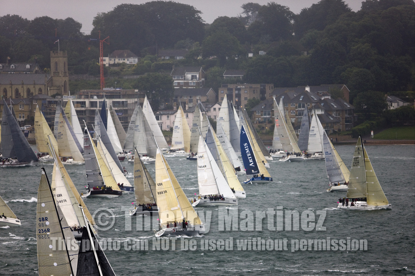 JP Morgan Asset Management Round The Island Race. 80th Anniversary race.