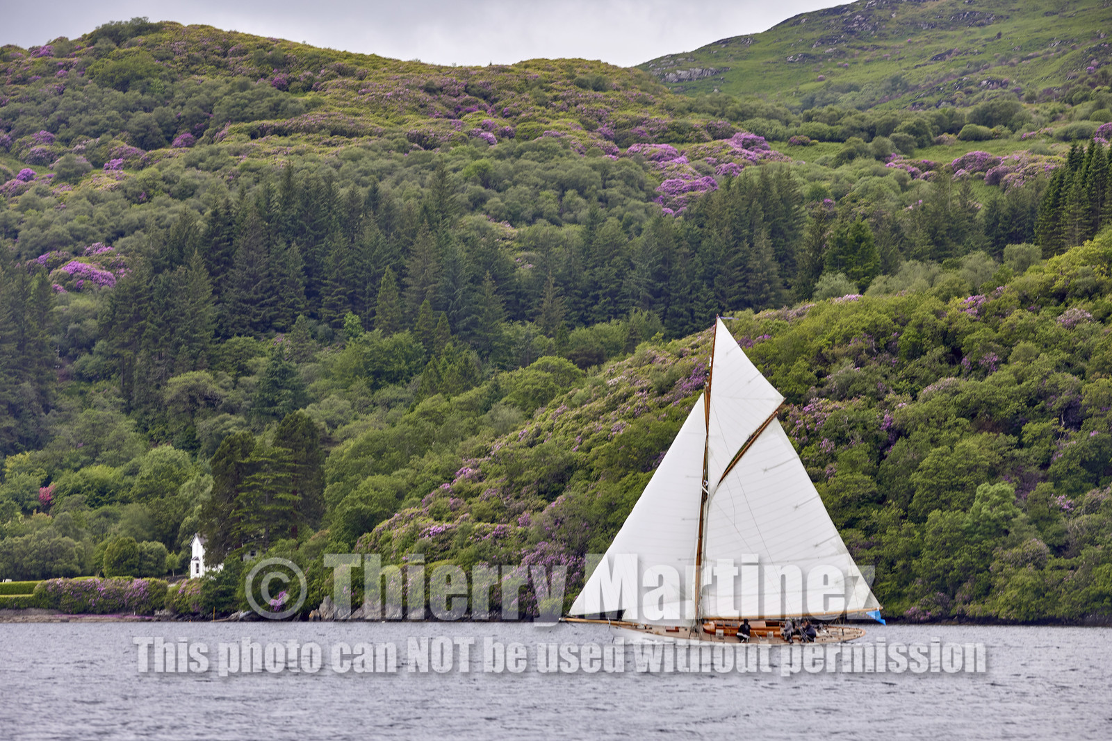 22_21870  © Thierry Martinez.FAIRLIE,SCOTLAND - UK 14th June 20222022 RICHARD MILLE FIFE REGATTA.Day 4 :ROTHESAY (ISLE OF BUTE) to PORTAVADIE.