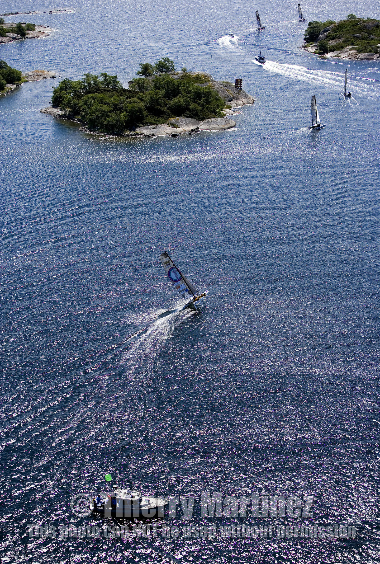 ©ThMartinez. NAGU, Finland, 28 JUNE 2006..Archipelago Raid 2006 (26-30 June 2006) Day 3-  .