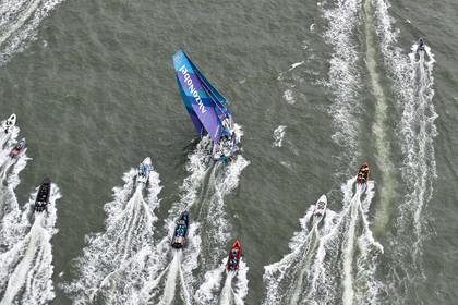 team AkzoNobel  in Volvo Ocean Race 2017-18.