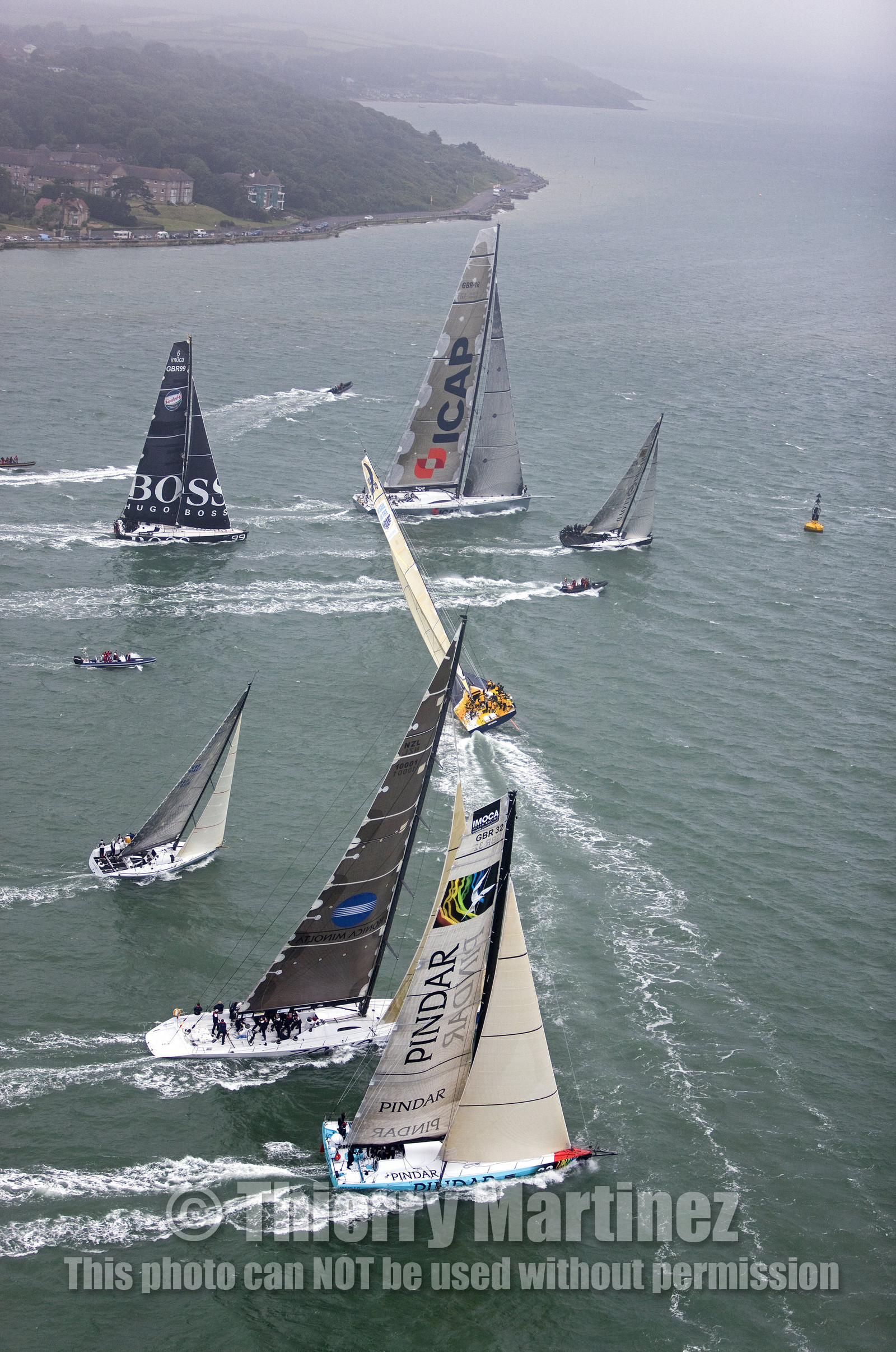 JP Morgan Asset Management Round The Island Race. 28 June 2008.