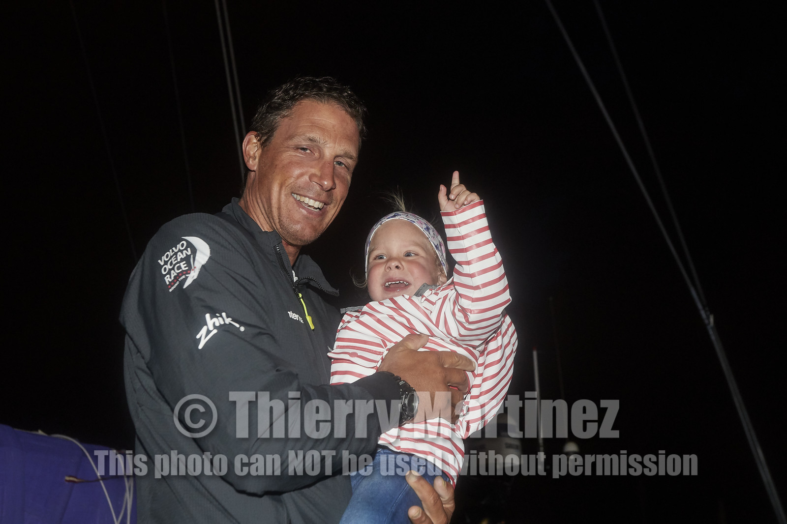 team AkzoNobel  in Volvo Ocean Race 2017-18.