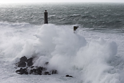 Tempête Ruth pointe Bretagne. 8 Fevrier 2014