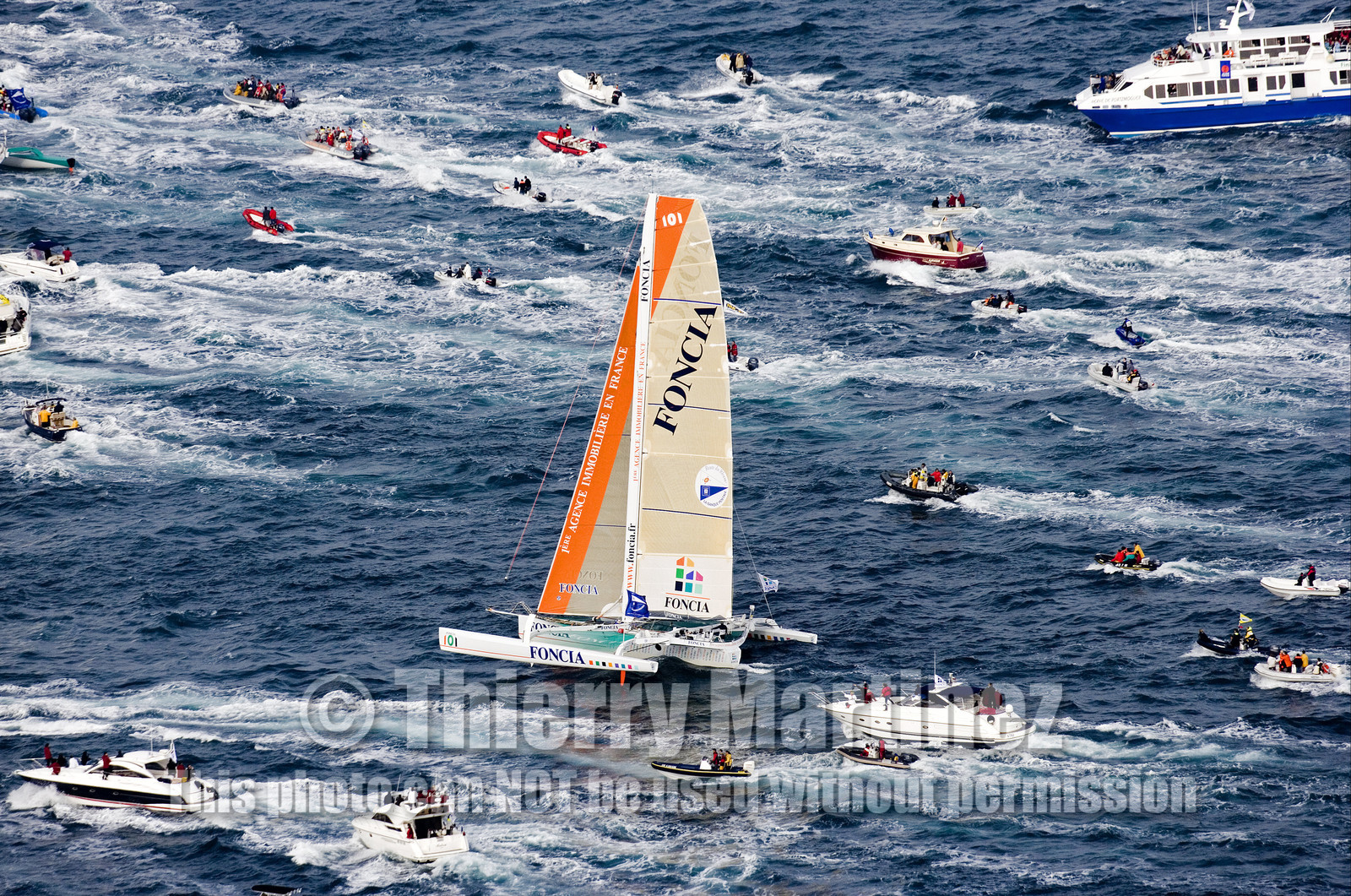 ROUTE DU RHUM Start in St Malo.Oct  2006