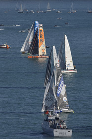 Départ Transat Jacques Vabre 2015.