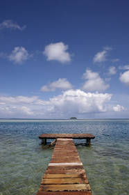 15_024133  ©ThMartinez Sea&Co.  RAIATEA - ILES SOUS LE VENT. POLYNESIE FRANCAISE .  2 Février 2015. ..Ponton