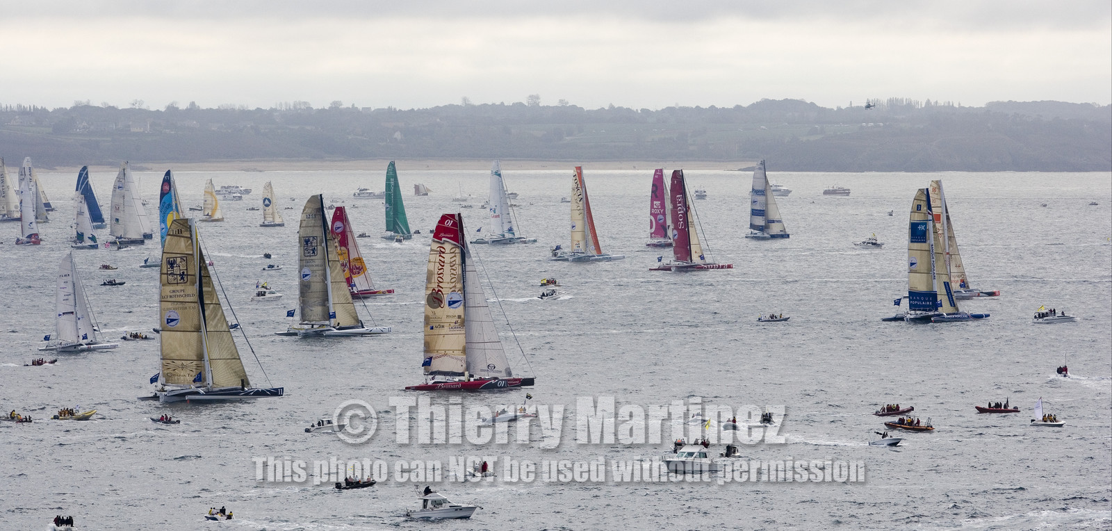 ROUTE DU RHUM Start in St Malo.Oct  2006