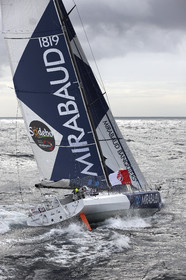 MIRABAUD  Monohull IMOCA 60, skipper Dominique Wavre (SUi)