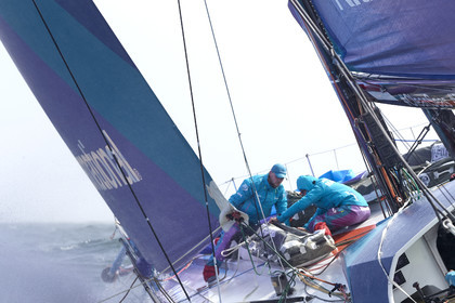team AkzoNobel  in Volvo Ocean Race 2017-18.