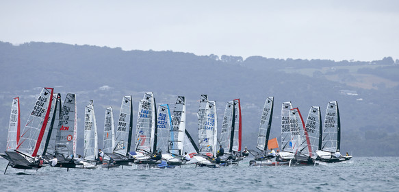 2015 McDougall + McConaghy Moth Worlds. Sorrento - VIC AUSTRALIA  . 6 16 January 2015. Organize by Sorrento Sailing Couta Boat Club.