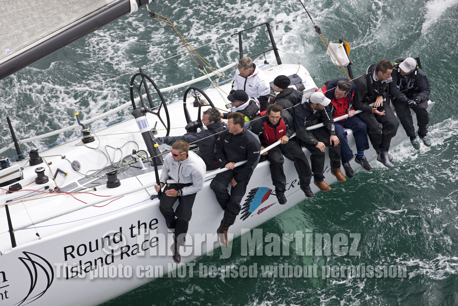 JP Morgan Asset Management Round The Island Race. 80th Anniversary race.