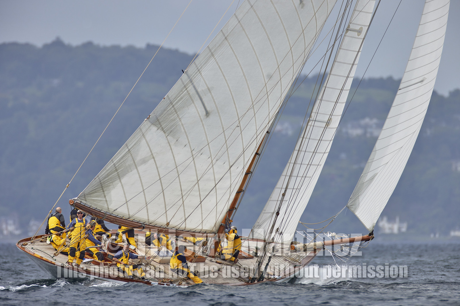 22_17006   © Thierry Martinez.FAIRLIE,SCOTLAND - UK 13th June 20222022 RICHARD MILLE FIFE REGATTA.Day 3;
