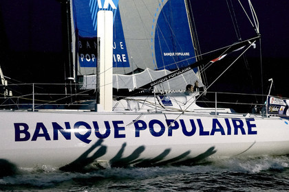 2012 13 VENDEE GLOBE. Armel Le Cleac'h (FRA) BANQUE POPULAIRE 2nd .