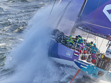 team AkzoNobel  in Volvo Ocean Race 2017-18.