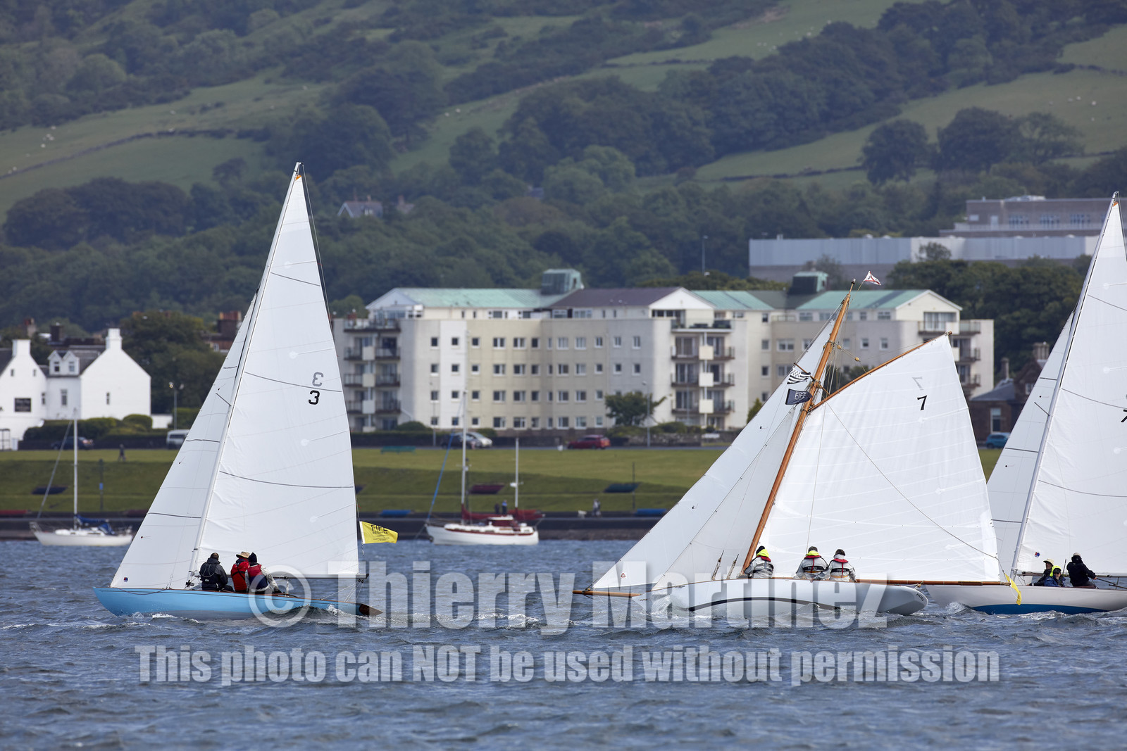 22_17006   © Thierry Martinez.FAIRLIE,SCOTLAND - UK 12th June 20222022 RICHARD MILLE FIFE REGATTA.Day 2 : LARGS to ROTHESAY