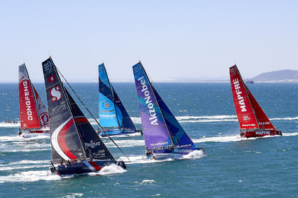 team AkzoNobel  in Volvo Ocean Race 2017-18.