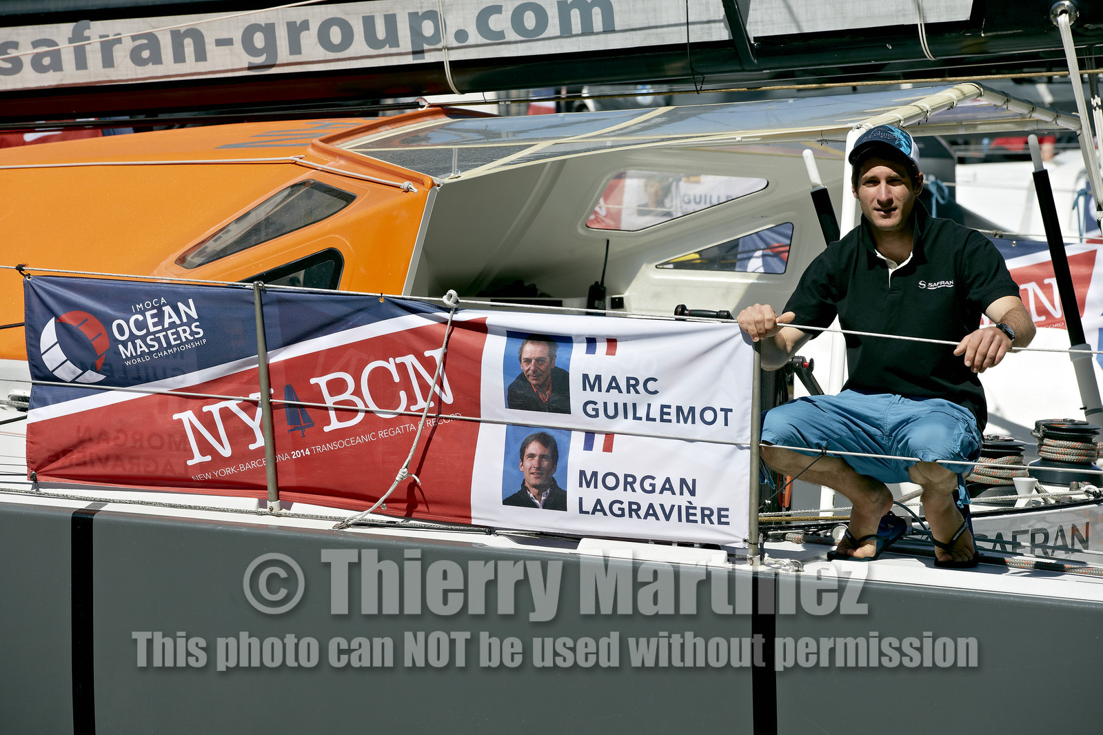 IMOCA OCEAN MASTERS NY-BCN Race.