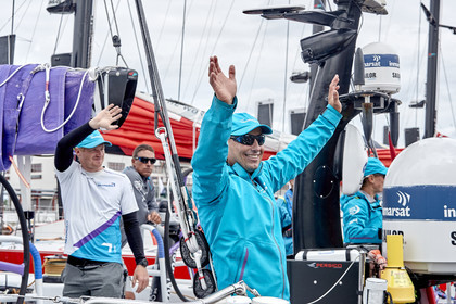 team AkzoNobel  in Volvo Ocean Race 2017-18.