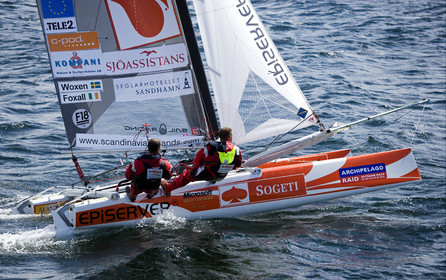 ©ThMartinez. NAGU, Finland, 28 JUNE 2006..Archipelago Raid 2006 (26-30 June 2006) Day 3-  .