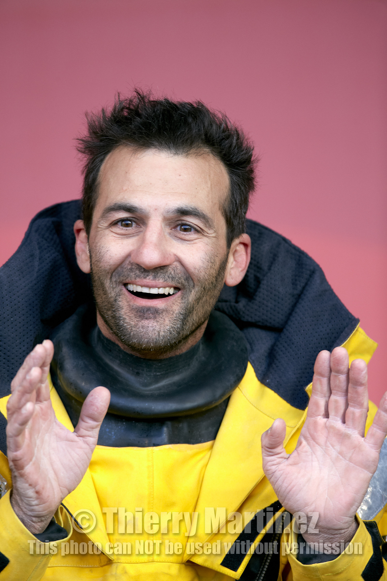 2012 13 VENDEE GLOBE ; Alessandro di Benedetto (FRA ITA) TEAM PLASTIQUE