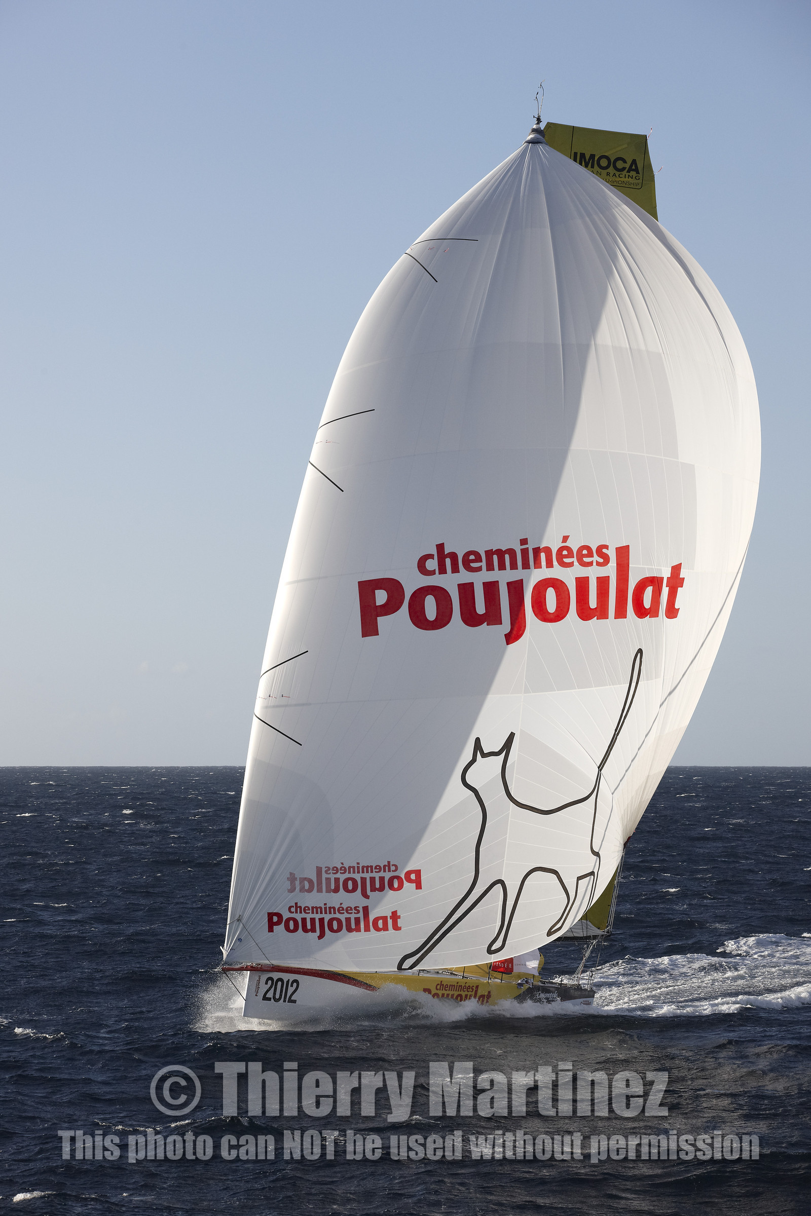 12_20607 CHEMINEES POUJOULAT ( IMOCA 60') , Skipper Bernard Stamm (SUI)